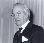 T.F. Torrance (lecturing)